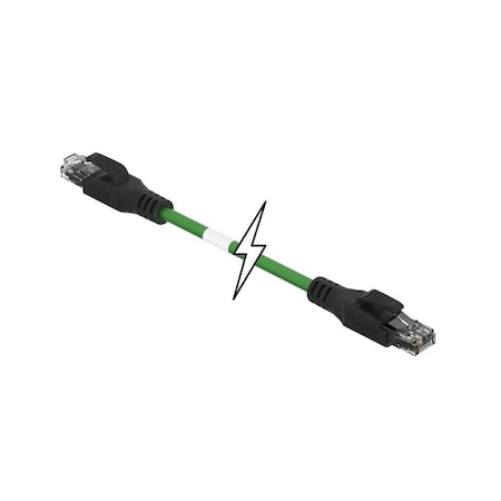 Molex ENET MMJ RJ45/RJ45 .5M 1201080207